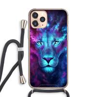 CaseCompany Firstborn: iPhone 11 Pro Transparant Hoesje met koord