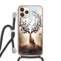 CaseCompany Seasons Change: iPhone 11 Pro Transparant Hoesje met koord