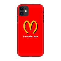 CaseCompany I'm lovin' you: Volledig geprint iPhone 11 Hoesje