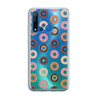 CaseCompany Donuts: Huawei P20 Lite (2019) Transparant Hoesje