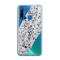 CaseCompany Gespikkelde marmer: Huawei P20 Lite (2019) Transparant Hoesje