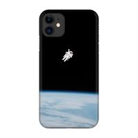 CaseCompany Alone in Space: Volledig geprint iPhone 11 Hoesje