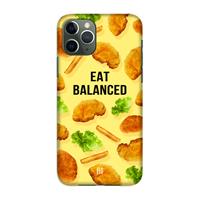 CaseCompany Eat Balanced: Volledig geprint iPhone 11 Pro Hoesje