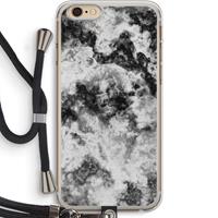 CaseCompany Onweer: iPhone 6 PLUS / 6S PLUS Transparant Hoesje met koord