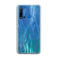 CaseCompany Blauwe nerven: Huawei P20 Lite (2019) Transparant Hoesje