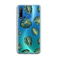 CaseCompany Tropische bladeren: Huawei P20 Lite (2019) Transparant Hoesje