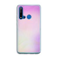 CaseCompany Flow mist pastel: Huawei P20 Lite (2019) Transparant Hoesje