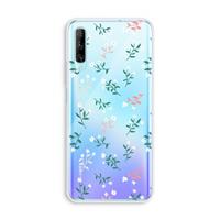 CaseCompany Small white flowers: Huawei P Smart Pro Transparant Hoesje