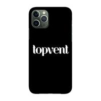 CaseCompany Topvent Zwart: Volledig geprint iPhone 11 Pro Hoesje