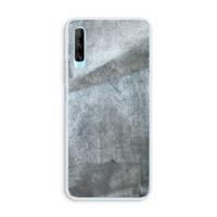CaseCompany Grey Stone: Huawei P Smart Pro Transparant Hoesje