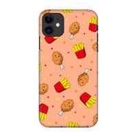 CaseCompany Chicken 'n Fries: Volledig geprint iPhone 11 Hoesje