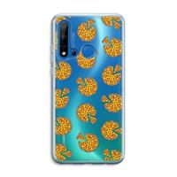 CaseCompany You Had Me At Pizza: Huawei P20 Lite (2019) Transparant Hoesje