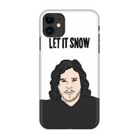 CaseCompany Let It Snow: Volledig geprint iPhone 11 Hoesje