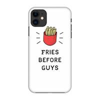 CaseCompany Fries before guys: Volledig geprint iPhone 11 Hoesje