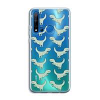 CaseCompany Dinos: Huawei P20 Lite (2019) Transparant Hoesje