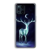 CaseCompany Nightbringer: Oppo Find X3 Pro Transparant Hoesje