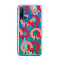 CaseCompany Dogs: Huawei P20 Lite (2019) Transparant Hoesje