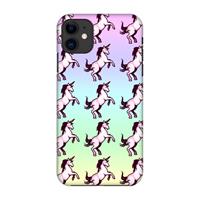 CaseCompany Musketon Unicorn: Volledig geprint iPhone 11 Hoesje