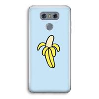 CaseCompany Banana: LG G6 Transparant Hoesje