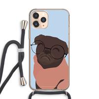 CaseCompany Ludo: iPhone 11 Pro Transparant Hoesje met koord