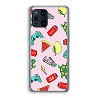 CaseCompany Things Jamie Loves: Oppo Find X3 Pro Transparant Hoesje