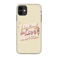 CaseCompany Pizza is the answer: Volledig geprint iPhone 11 Hoesje