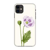 CaseCompany Purple poppy: Volledig geprint iPhone 11 Hoesje