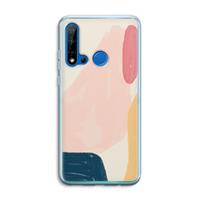 CaseCompany Saturday Flow: Huawei P20 Lite (2019) Transparant Hoesje
