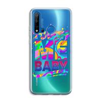 CaseCompany Touch Me: Huawei P20 Lite (2019) Transparant Hoesje