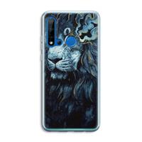 CaseCompany Darkness Lion: Huawei P20 Lite (2019) Transparant Hoesje