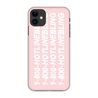 CaseCompany Hotline bling pink: Volledig geprint iPhone 11 Hoesje