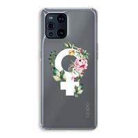 CaseCompany Venus: Oppo Find X3 Transparant Hoesje