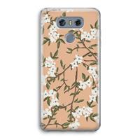 CaseCompany Blossoming spring: LG G6 Transparant Hoesje