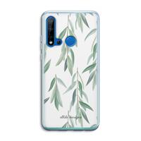 CaseCompany Branch up your life: Huawei P20 Lite (2019) Transparant Hoesje