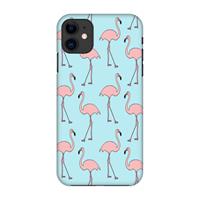 CaseCompany Anything Flamingoes: Volledig geprint iPhone 11 Hoesje
