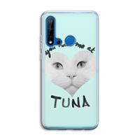 CaseCompany You had me at tuna: Huawei P20 Lite (2019) Transparant Hoesje
