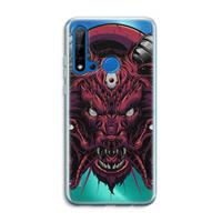CaseCompany Hell Hound and Serpents: Huawei P20 Lite (2019) Transparant Hoesje