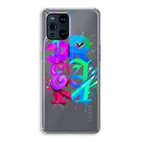 CaseCompany Dream: Oppo Find X3 Transparant Hoesje