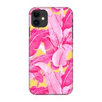 CaseCompany Pink Banana: Volledig geprint iPhone 11 Hoesje