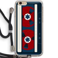 CaseCompany Here's your tape: iPhone 6 PLUS / 6S PLUS Transparant Hoesje met koord