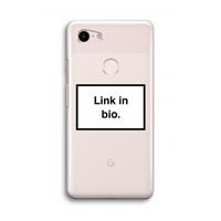 CaseCompany Link in bio: Google Pixel 3 Transparant Hoesje