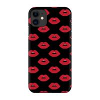 CaseCompany Lips: Volledig geprint iPhone 11 Hoesje