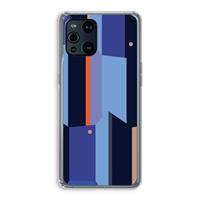 CaseCompany Gestalte 3: Oppo Find X3 Transparant Hoesje