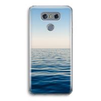 CaseCompany Water horizon: LG G6 Transparant Hoesje