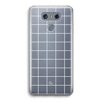 CaseCompany Rooster 2: LG G6 Transparant Hoesje