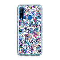 CaseCompany Hibiscus Flowers: Huawei P20 Lite (2019) Transparant Hoesje