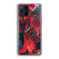 CaseCompany Endless Descent: Oppo Find X3 Transparant Hoesje