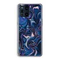 CaseCompany Mirrored Mirage: Oppo Find X3 Transparant Hoesje
