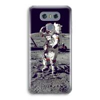 CaseCompany Spaceman: LG G6 Transparant Hoesje