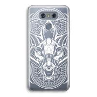 CaseCompany Oh Deer: LG G6 Transparant Hoesje